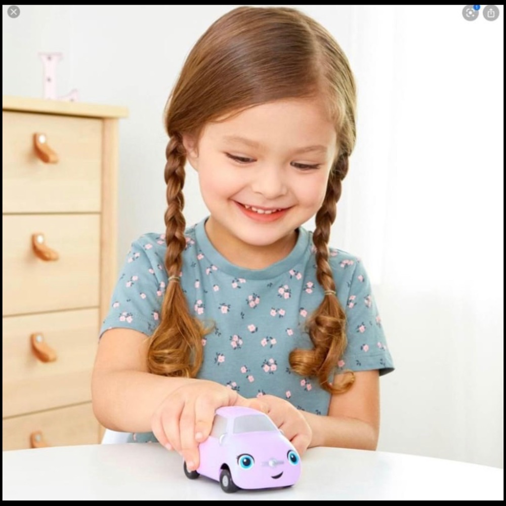 Purple car toy